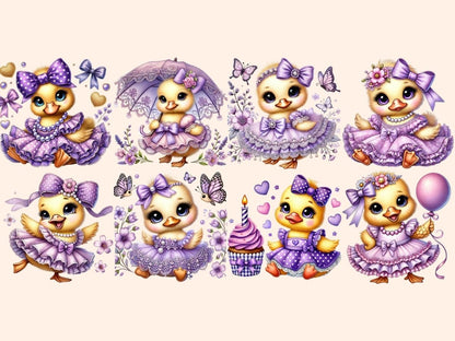 Girl Ducks Clipart Cute duck art - Wonders Artist