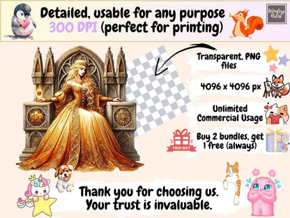 Golden Gown Princess Clipart ball gown png - Wonders Artist
