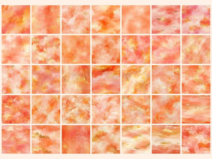 Golden Hour Seamless Digital Paper Elegant Glow Pattern - Wonders Artist