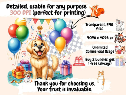 Golden Retrievers Clipart Cute dog art - Wonders Artist