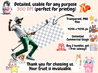 Golf Clipart golf artwork - Wonders Artist