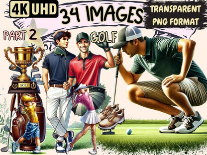 Golf (P2) Clipart golf artwork - Wonders Artist