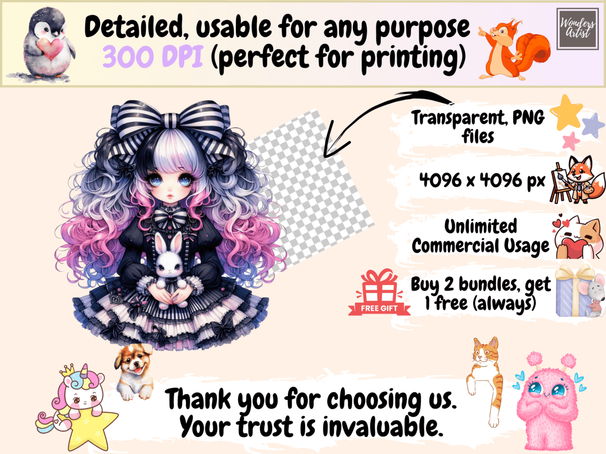 Gothic Girls Clipart autopost dark girl clipart dark girls clipart - WondersArtist