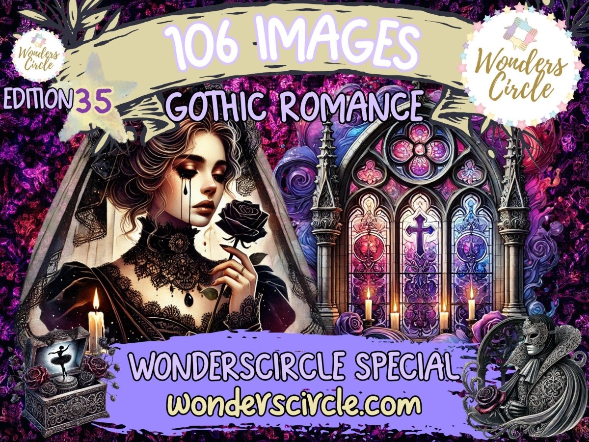 Gotisk Romantikk Clipart (BEGRENSET UTGAVE) image 1