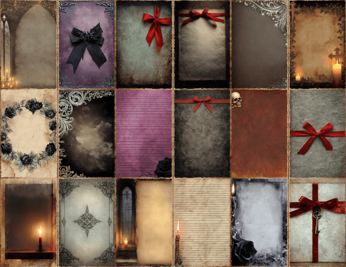 Gothmas Night Journal Pages All Bundles Journal Pages new bundles all - WondersArtist