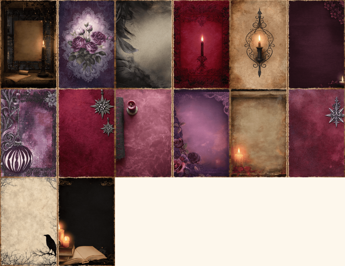 Gothmas Night Journal Pages All Bundles Journal Pages new bundles all - WondersArtist