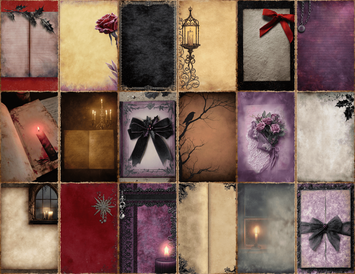 Gothmas Night Journal Pages All Bundles Journal Pages new bundles all - WondersArtist