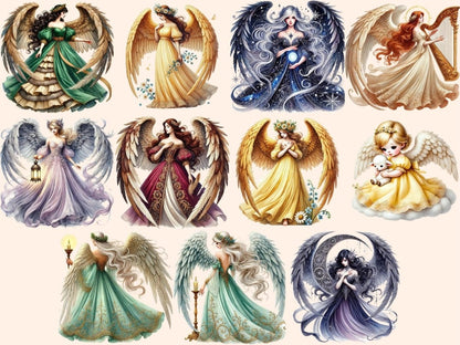 Graceful Angels Clipart angel clipart - Wonders Artist