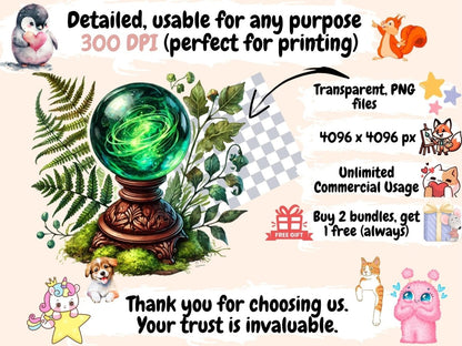 Green Witch Symbols Clipart green magic graphics - Wonders Artist