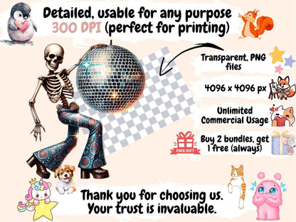 Groovy Halloween Clipart 70s Halloween Art - Wonders Artist