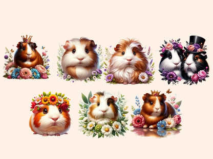 Guinea Pigs Clipart Cute guinea pig art - Wonders Artist