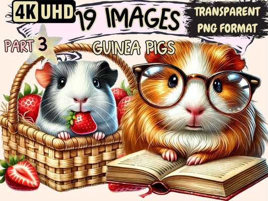 Guinea Pigs (P3) Clipart Adorable Guinea Pig - Wonders Artist