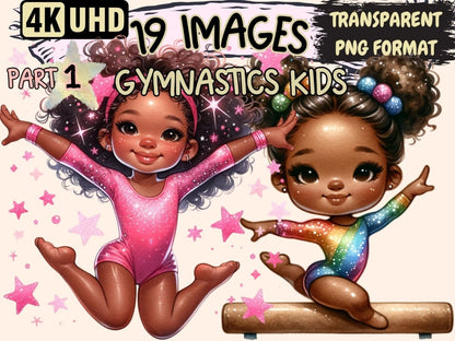 Gymnastics Kids Clipart african kid clipart - Wonders Artist