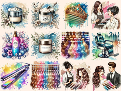 Hair Salon Clipart Cute salon art - Wonders Artist