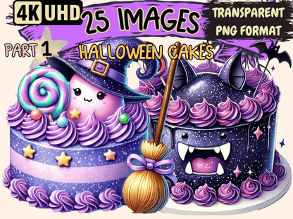 Halloween Cakes Clipart Bat Cake Art - Wonders Artist