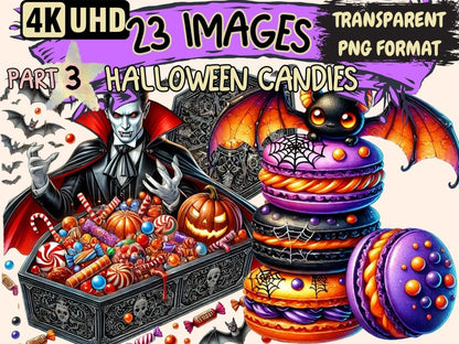 Halloween Candies (P3) Clipart Candy Clipart - Wonders Artist