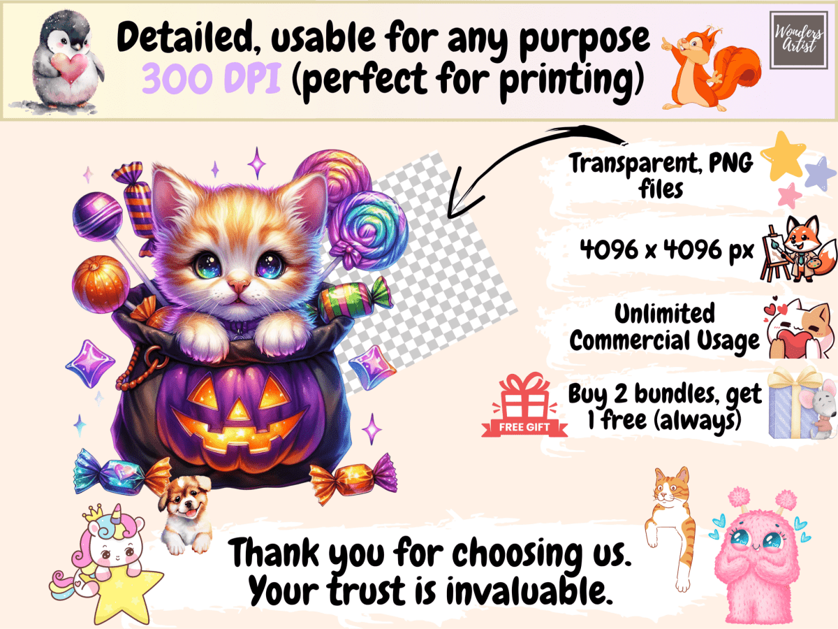 Halloween Cats Clipart autopost Black Cat PNG Cat Costume Clipart - WondersArtist
