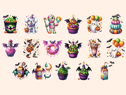 Halloween Clipart autopost Creepy Clipart Ghost PNG - WondersArtist