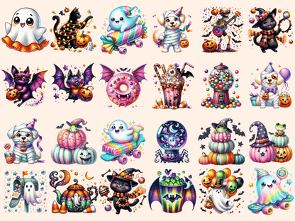 Halloween Clipart autopost Creepy Clipart Ghost PNG - WondersArtist