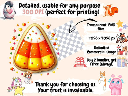 Halloween Cookies (P2) Clipart Cookie Clipart - Wonders Artist