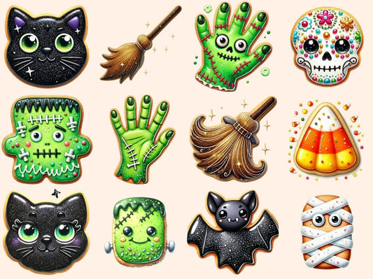 Halloween-keksit (P2) Clipart