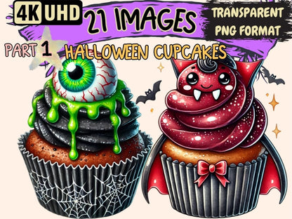 Halloween Cupcakes Clipart Cupcake Clipart - Wonders Artist