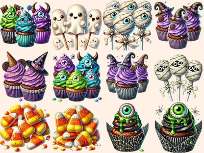 Halloween Desserts Clipart Dessert Clipart - Wonders Artist