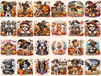 Halloween Dogs Clipart autopost Costume Dog Clipart Cute Dog Costume - WondersArtist