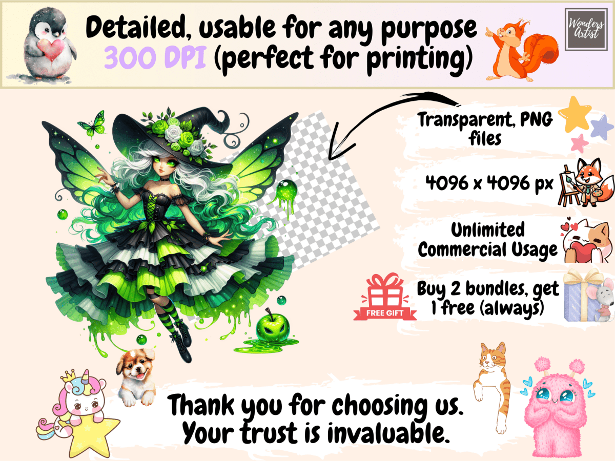 Halloween Fairies Clipart autopost Fairy Clipart Fairy PNG - WondersArtist