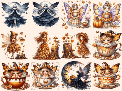 Halloween Fairies Clipart autopost Fairy Clipart Fairy PNG - WondersArtist
