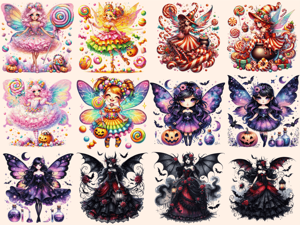 Halloween Fairies Clipart autopost Fairy Clipart Fairy PNG - WondersArtist