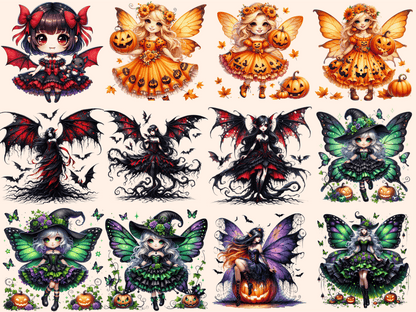 Halloween Fairies Clipart autopost Fairy Clipart Fairy PNG - WondersArtist