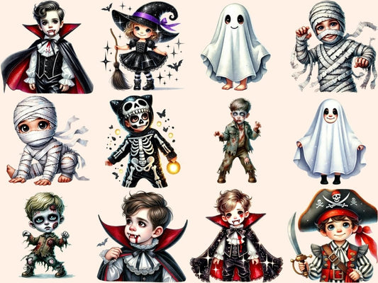 Halloween Dětský Clipart