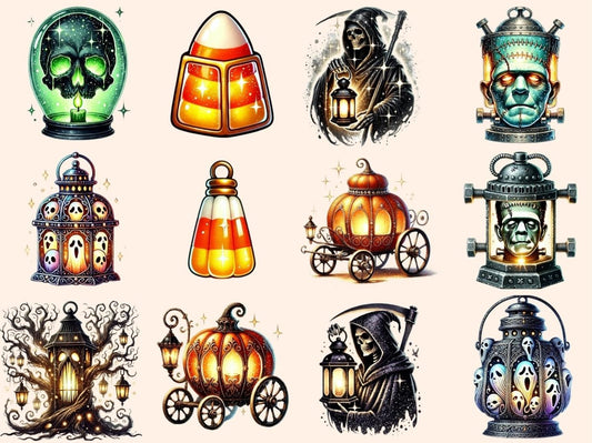 Halloween Lyhdyt (P2) Kuvasto