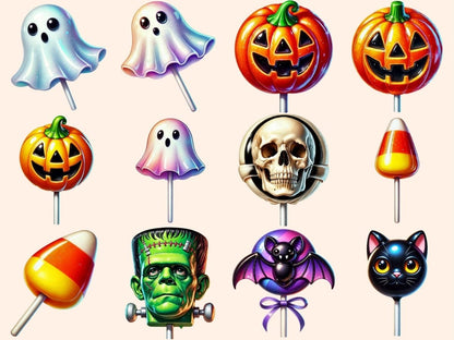 Halloween Lollipops Clipart candy corn clipart - Wonders Artist