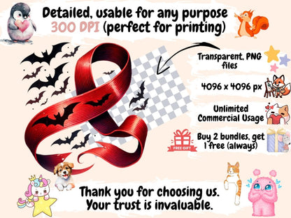 Halloween Ribbons Clipart eerie ribbons png - Wonders Artist
