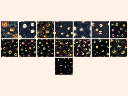 Halloween Seamless Digital Paper Bat Digital Paper - Wonders Artist