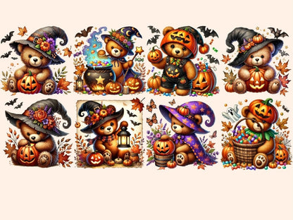 Halloween Teddies Clipart Creepy Teddy Art - Wonders Artist