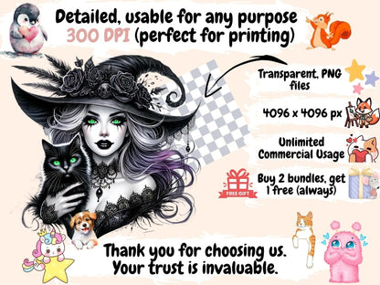 Halloween Witches Clipart Creepy Witch Art - Wonders Artist