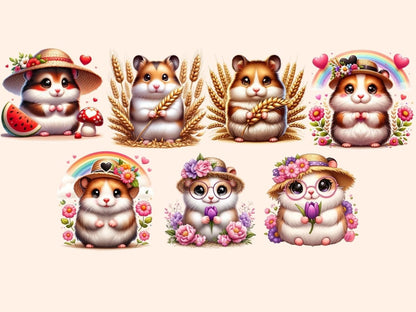 Hamsters Clipart Cute hamster art - Wonders Artist