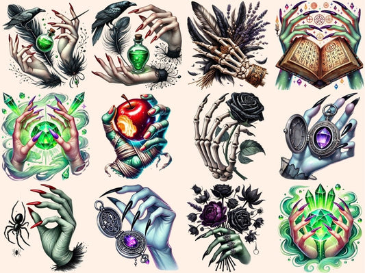 Spøgelsesagtige Hænder Clipart