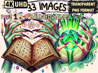 Haunted Hands Clipart Creepy Hands - Wonders Artist