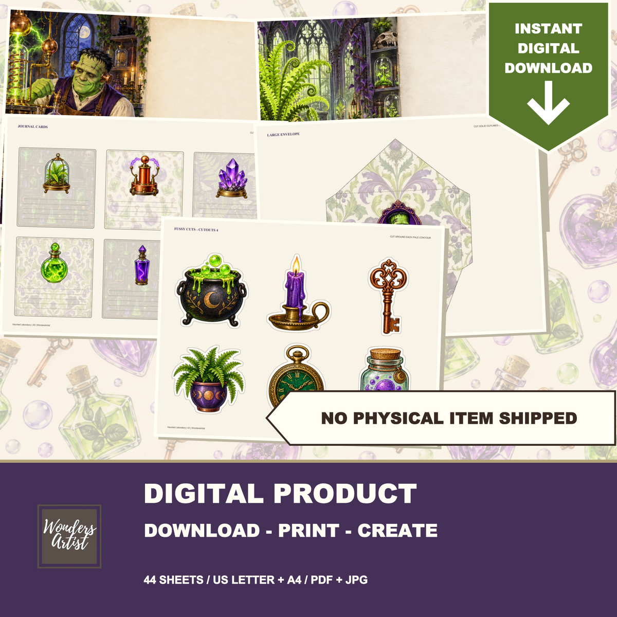 Haunted Laboratory Journal Kit — listing image 10