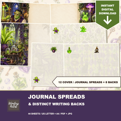 Haunted Laboratory Journal Kit — listing image 2