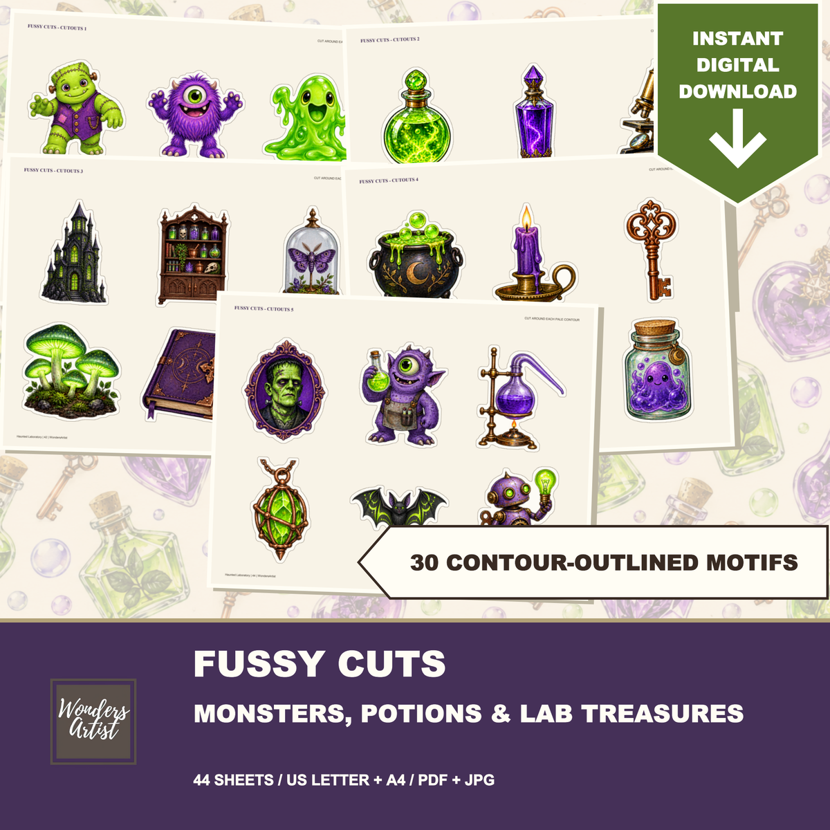 Haunted Laboratory Journal Kit — listing image 5