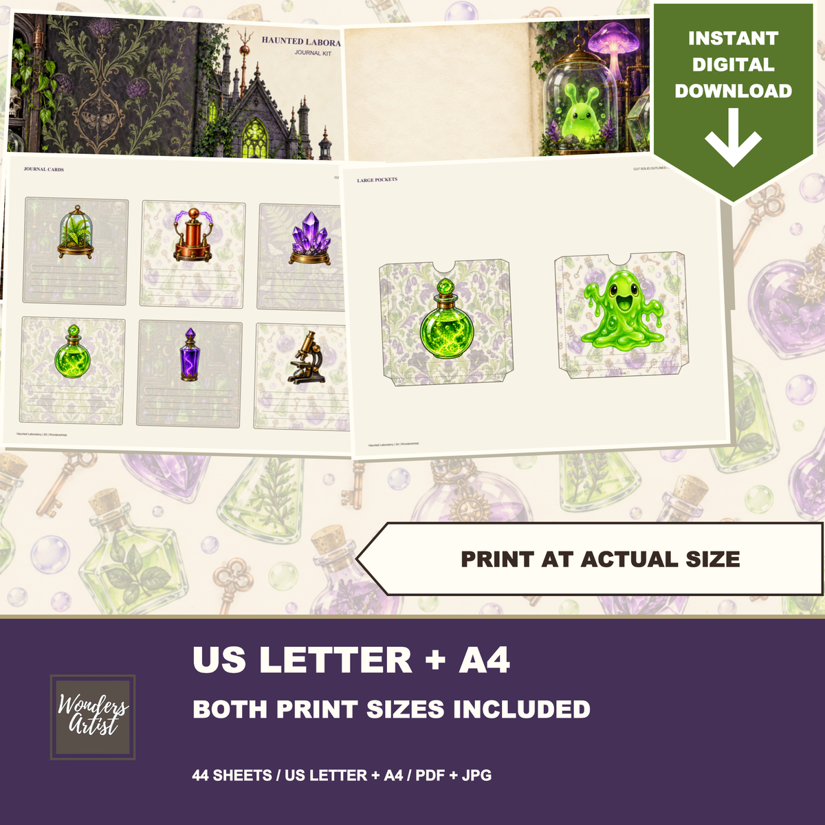 Haunted Laboratory Journal Kit — listing image 7
