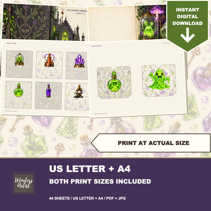 Haunted Laboratory Journal Kit — listing image 7