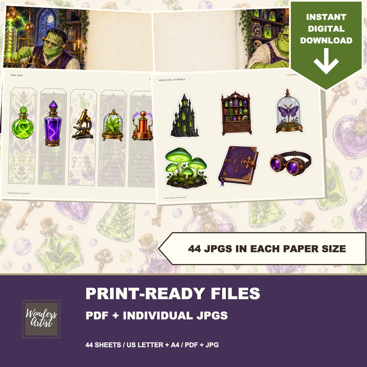 Haunted Laboratory Journal Kit — listing image 8