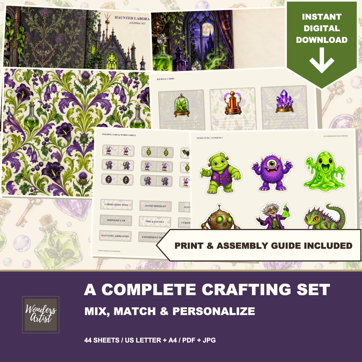 Haunted Laboratory Journal Kit — listing image 9
