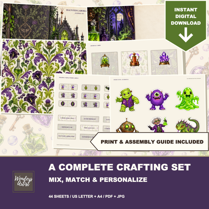 Haunted Laboratory Journal Kit — listing image 9